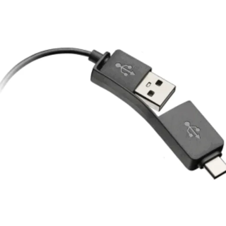Poly Plantronics DA85 USB-A/USB-C Digital Headset Adapter