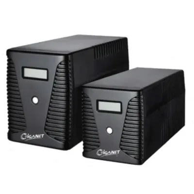 GIGANET 1000VA Line Interactive UPS with Simulated Sine Wave