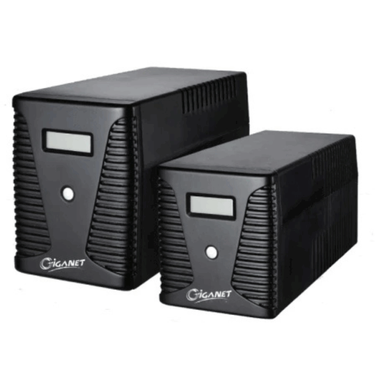 GIGANET 1000VA Line Interactive UPS with Simulated Sine Wave