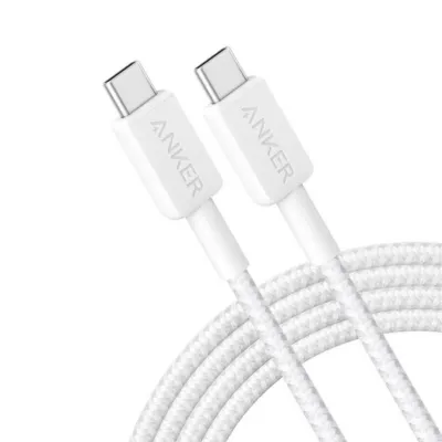 Anker 322 USB-C to USB-C Cable (6FT) White