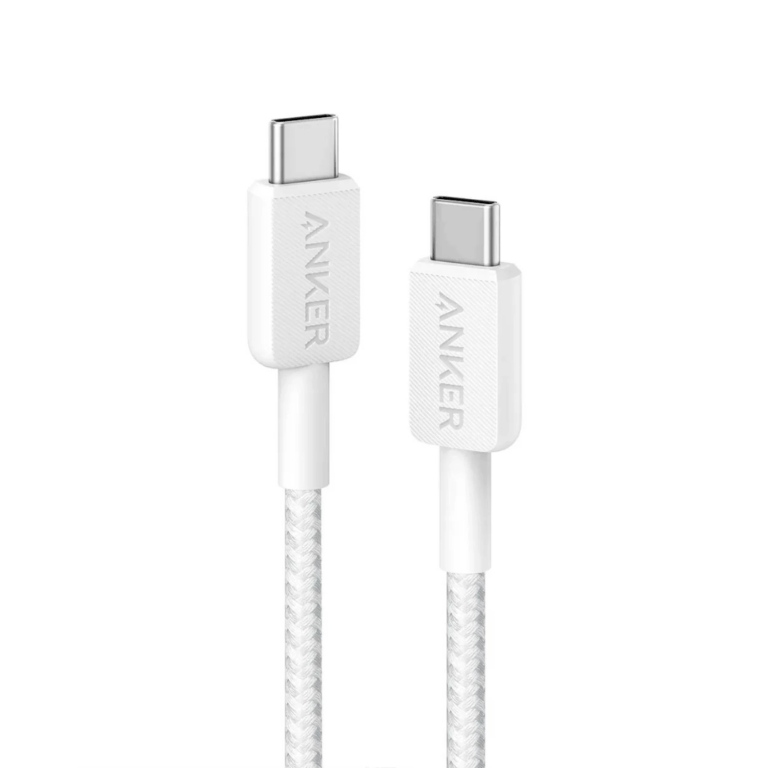 Anker 322 USB-C to USB-C Cable (6FT) White