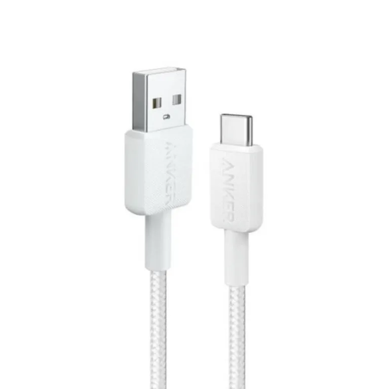 Anker 322 USB-A to USB-C Cable (3FT) White