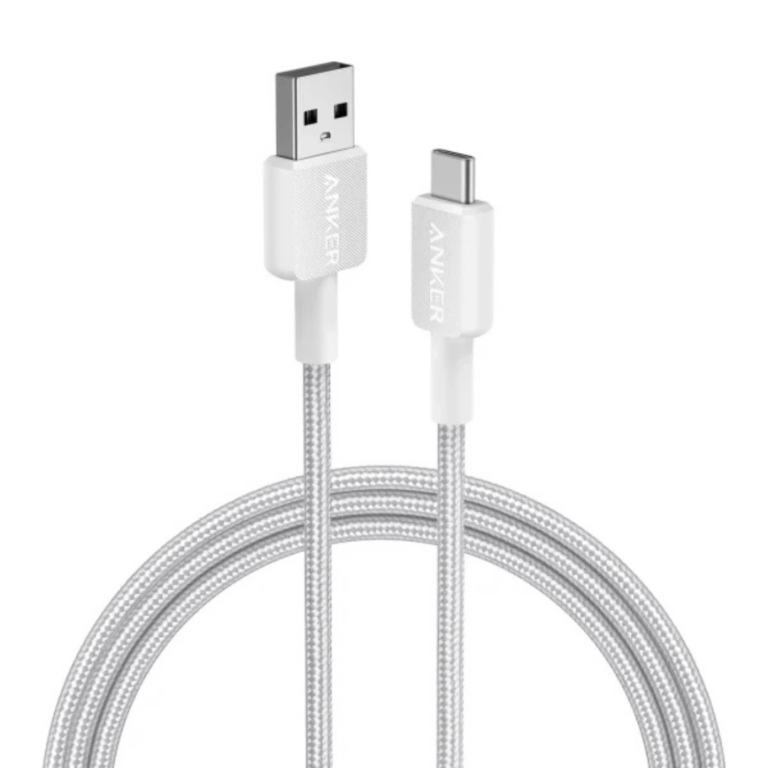 Anker 322 USB-A to USB-C Cable (3FT) White