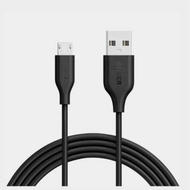 Anker Powerline Micro USB (6FT) Black