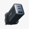 Anker PowerPort III 3-Port 65W Pod – High Speed USB-C Charger – A2667K14 – Black