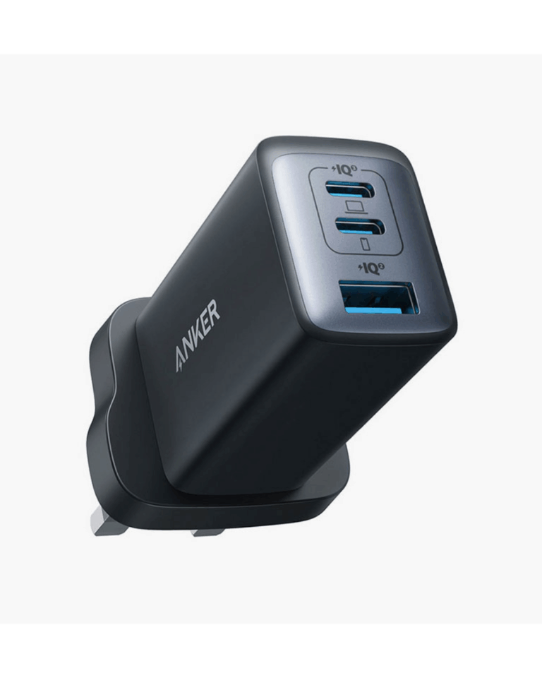 Anker PowerPort III 3-Port 65W Pod – High Speed USB-C Charger – A2667K14 – Black