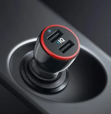 Anker Powerdrive 2 24W 2-Port Car Charger (Black)