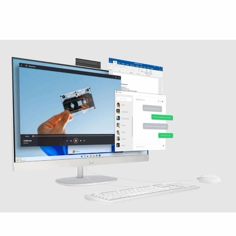 HP All-in-One 27-CR0154NH | Core i7-1355U | 16GB RAM | 512GB SSD | 27″ FHD Touch | DOS