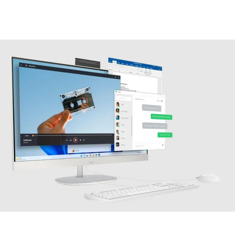 HP All-in-One 27-CR0154NH | Core i7-1355U | 16GB RAM | 512GB SSD | 27″ FHD Touch | DOS