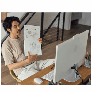 HP All-in-One 27-CR0154NH | Core i7-1355U | 16GB RAM | 512GB SSD | 27″ FHD Touch | DOS