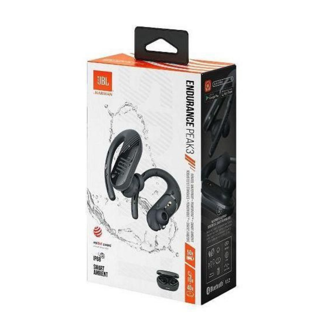 JBL Endurance PEAK 3,True Wireless Noise Cancelling Bluetooth Earbuds JBL Endurance PEAK 3,True Wireless Noise Cancelling Bluetooth Earbuds