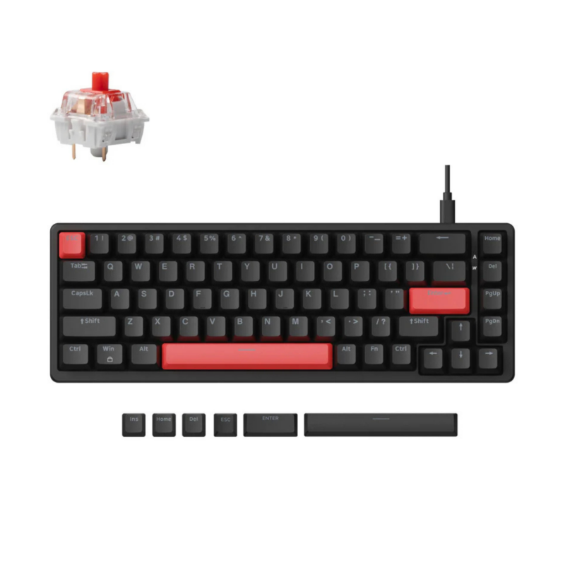 Keychron Lemokey X6 QMK Wired Mechanical Keyboard