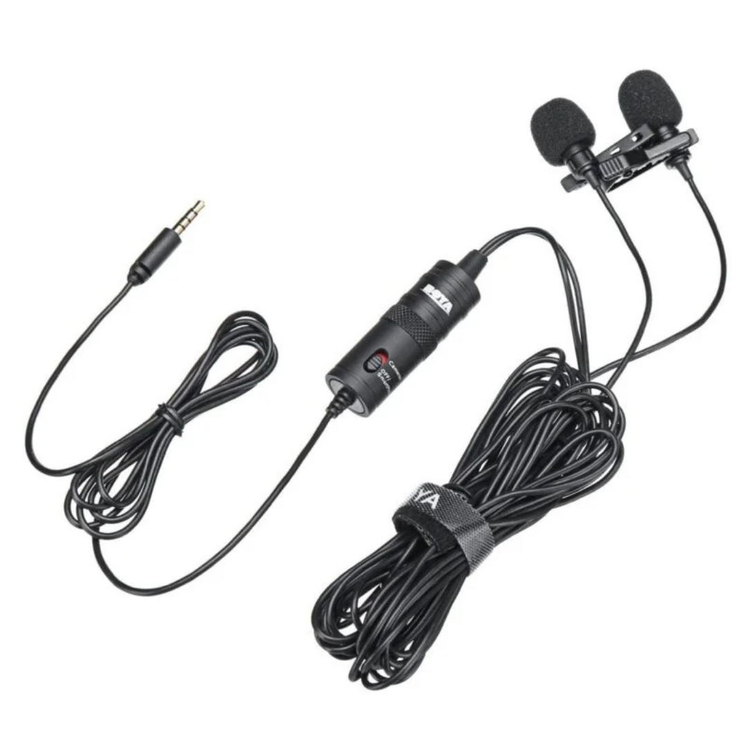 Boya By M1DM Dual Lapel Microphone Boya By M1DM Dual Lapel Microphone