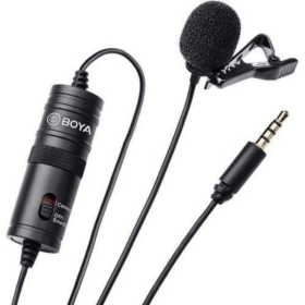 BOYA BY-M1S Professional Lavalier Lapel Microphone