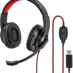 HAMA 139927 HS-USB400 PC Stereo Office Headset