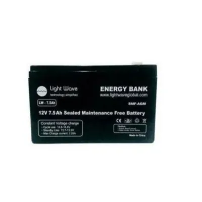 Lightwave 12V 7.5AH UPS Battery