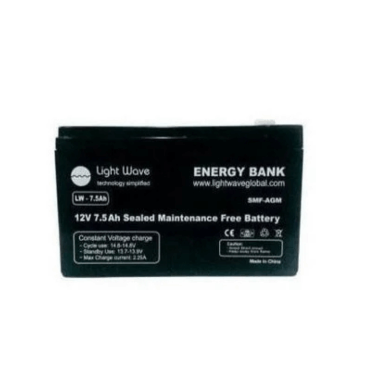 Lightwave 12V 7.5AH UPS Battery