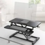 Hama Height-adjustable Desktop Booster, 80 x 40 cm, black