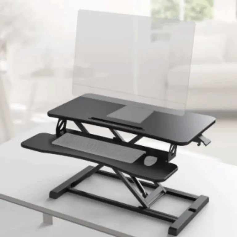 Hama Height-adjustable Desktop Booster, 80 x 40 cm, black