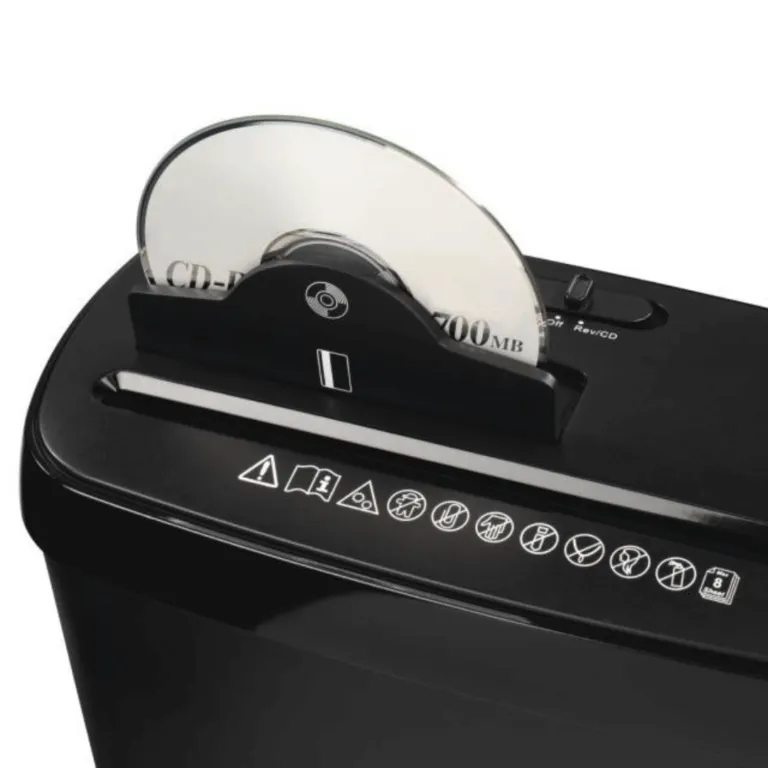 Hama Basic S8CD 11L Strip Cut Shredder DIN A4 Paper