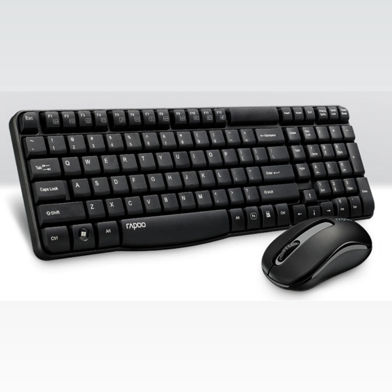 Rapoo X1800S Wireless Multimedia Keyboard & Optical Mouse
