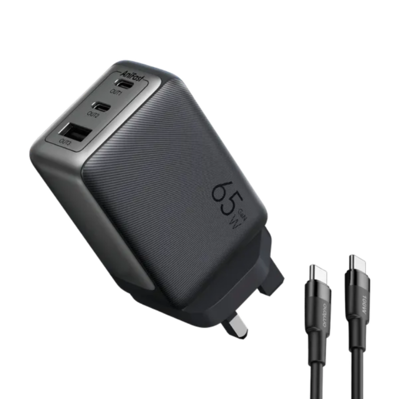Oraimo HyperGaN 65W GaN Wall Charger Kit