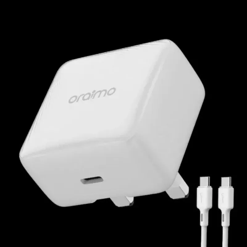 Oraimo PowerCube 20 Chic 20W GaN Wall Charger Kit
