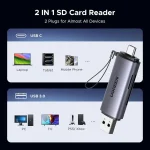 UGREEN CM264 USB 3.0 Multifunctional Card Reader