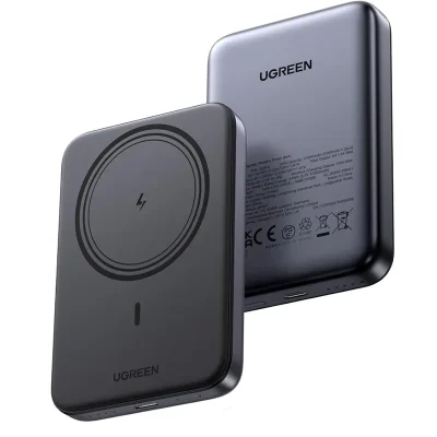 UGREEN PB561 MagFlow 10000mAh Magnetic Wireless Power Bank (20W)