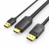 Vention HDMI-A Male to DP Male HD Cable