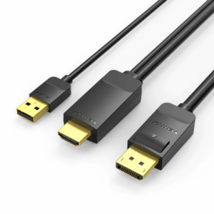 Vention HDMI-A Male to DP Male HD Cable