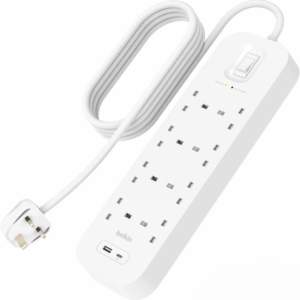Belkin Surge Protector 8 Outlet-1 USB-C & 1 USB-A