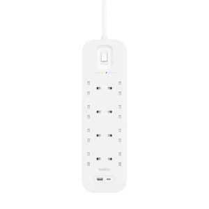Belkin Surge Protector 8 Outlet-1 USB-C & 1 USB-A