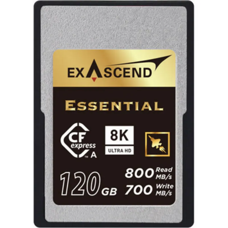 Exascend Essential 120GB CF Express Type A 800mb/s
