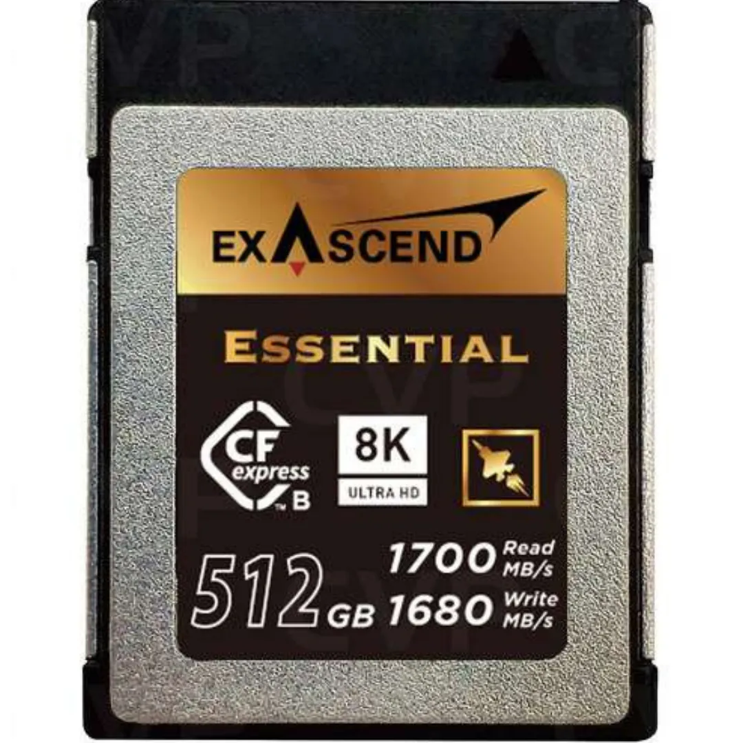 Exascend 512GB Essential CFexpress Type B Card Exascend 512GB Essential CFexpress Type B Card