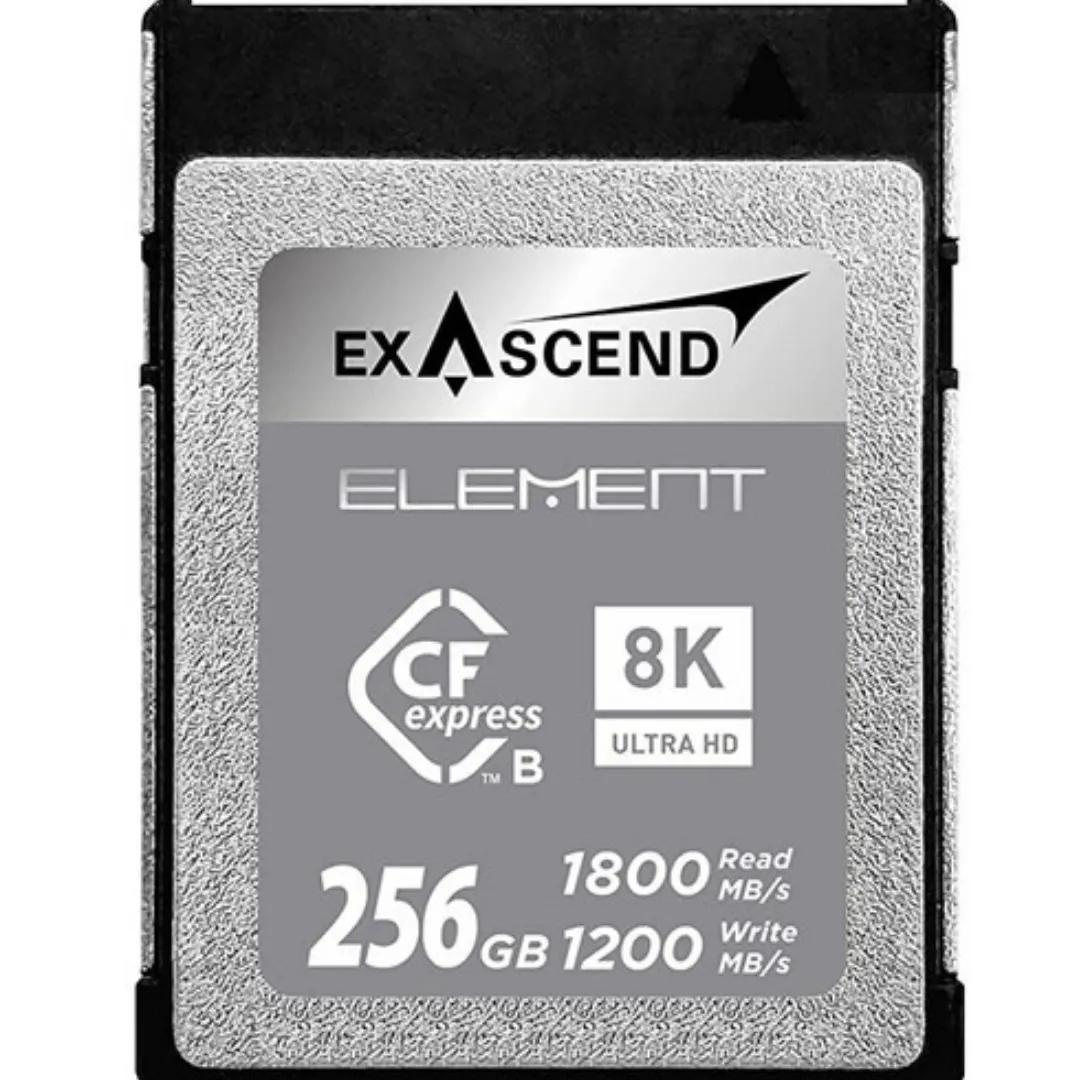 Exascend 256GB Element CFexpress Type B Memory Card Exascend 256GB Element CFexpress Type B Memory Card