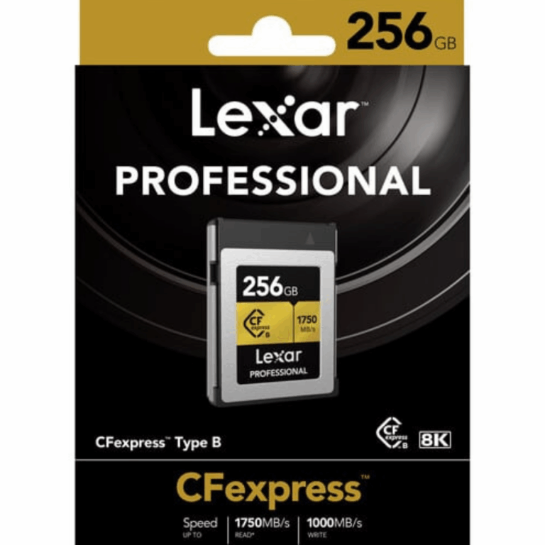 Lexar 256GB Professional CFexpress Type B Card GOLD Series