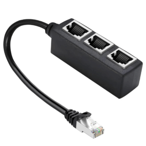 RJ45 Ethernet Splitter 3 Way