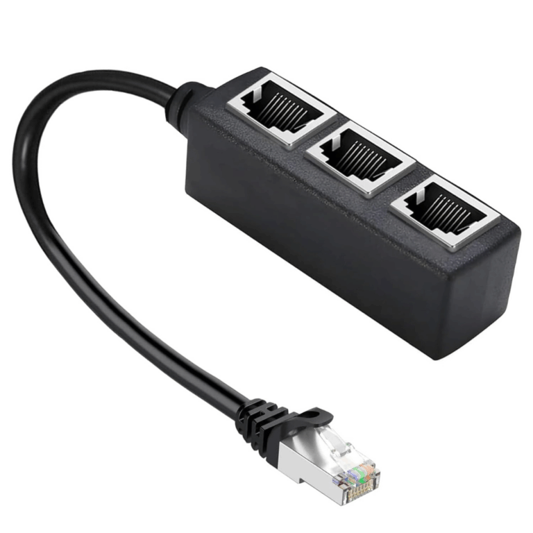 RJ45 Ethernet Splitter 3 Way