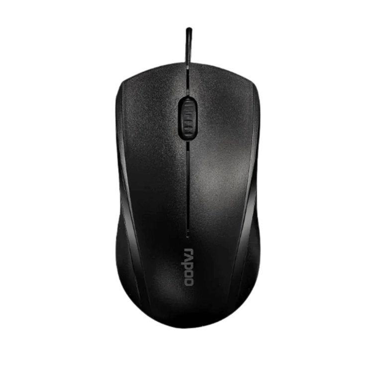 Rapoo N1200 Silent Optical Mouse Black
