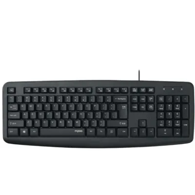 Rapoo NK2600 Wired Keyboard US Black