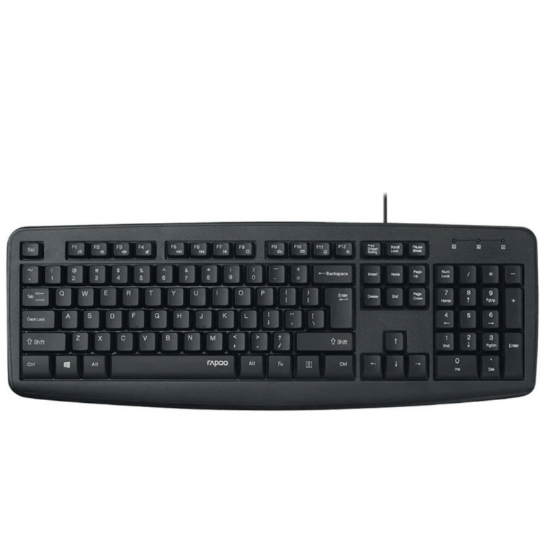 Rapoo NK2600 Wired Keyboard US Black