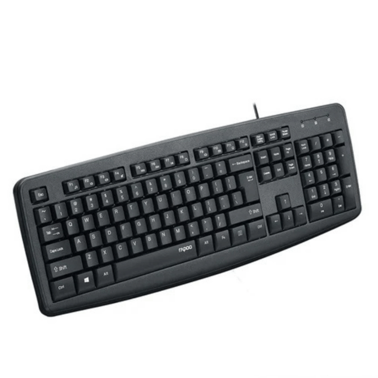 Rapoo NK2600 Wired Keyboard US Black
