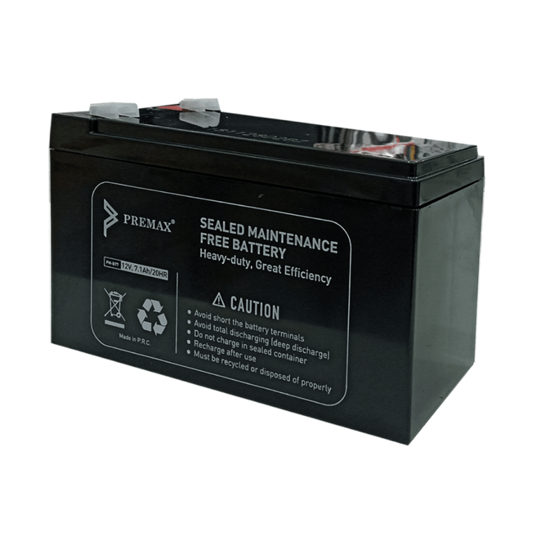 Premax PM-BT7 12V – 7Ah UPS Battery