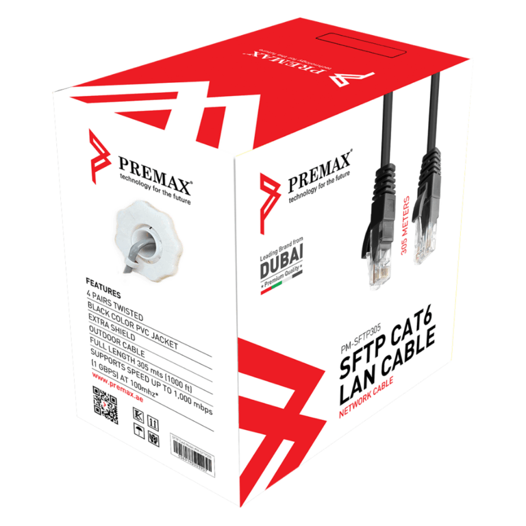 Premax Cat6 SFTP Cable 305M PM-SFTP305