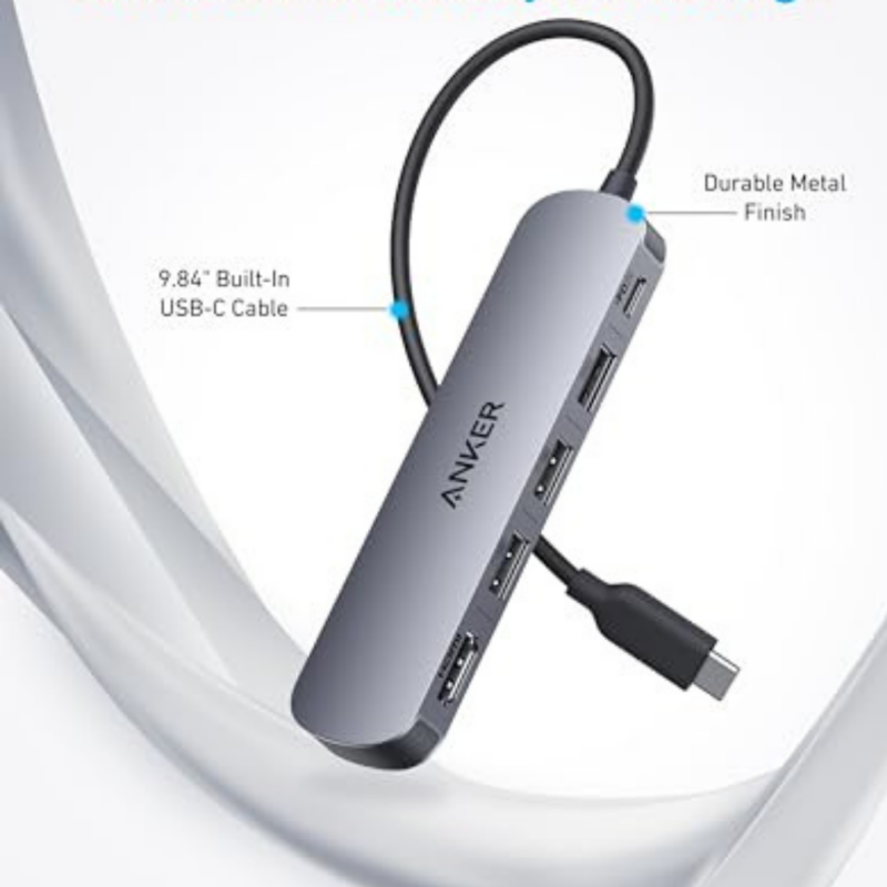 Anker USB-C Hub 5-in-1, 4K HDMI
