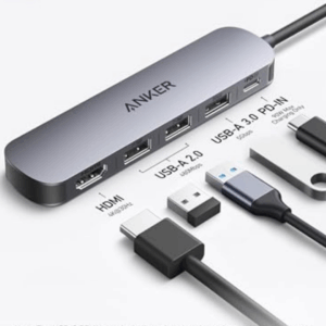 Anker USB-C Hub 5-in-1, 4K HDMI