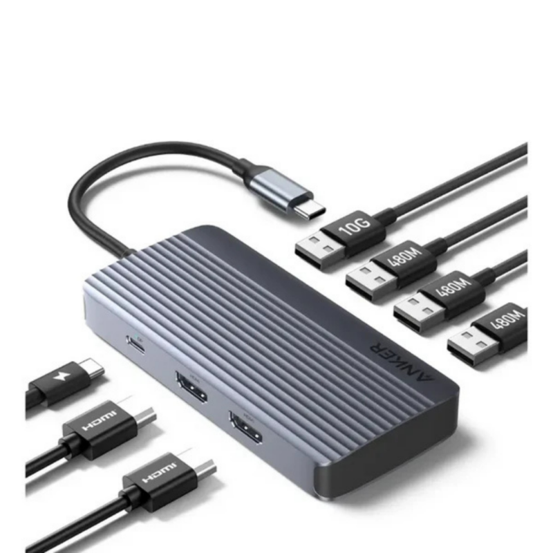 Anker 7-in-1 USB-C Hub Dual Display