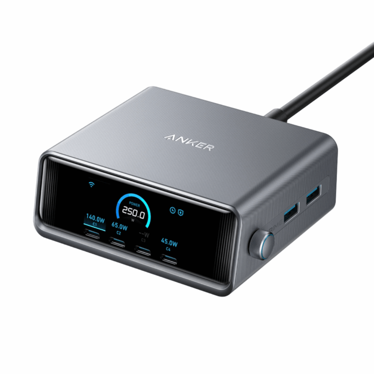 Anker Prime Charger 250W, 6 Ports, GaNPrime