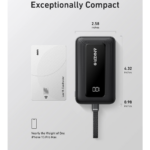 Anker Zolo Power Bank 10K, 30W, Built-In USB-C Cable